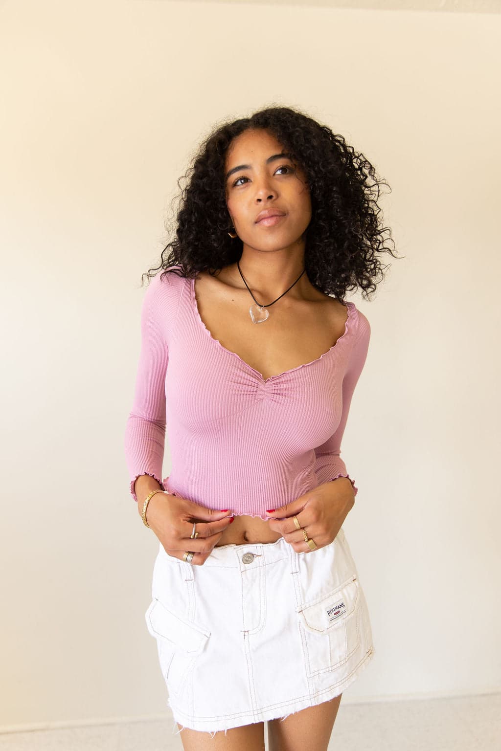 Elsie Long Sleeve Seamless Top