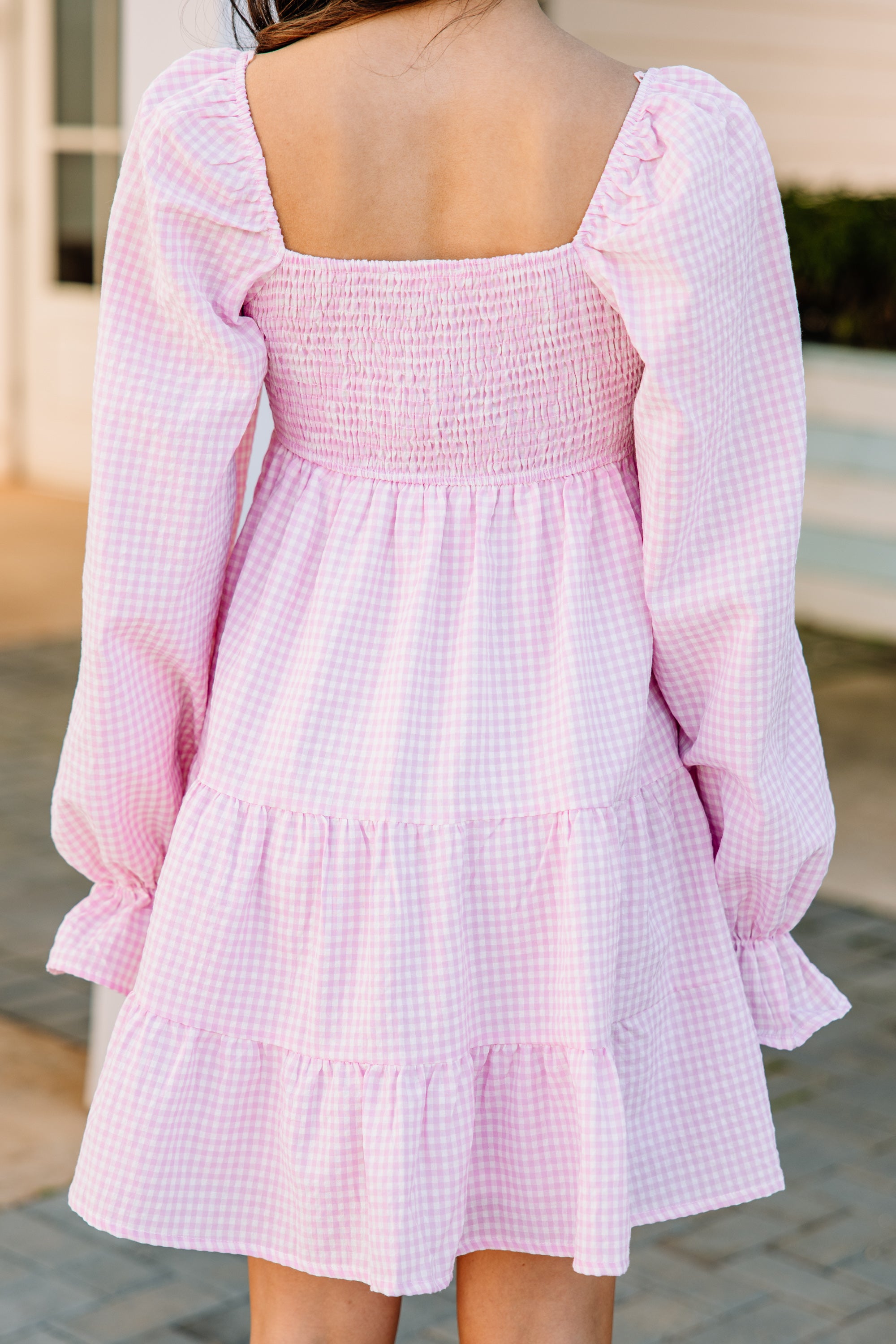 Uniquely You Pink Babydoll Dress