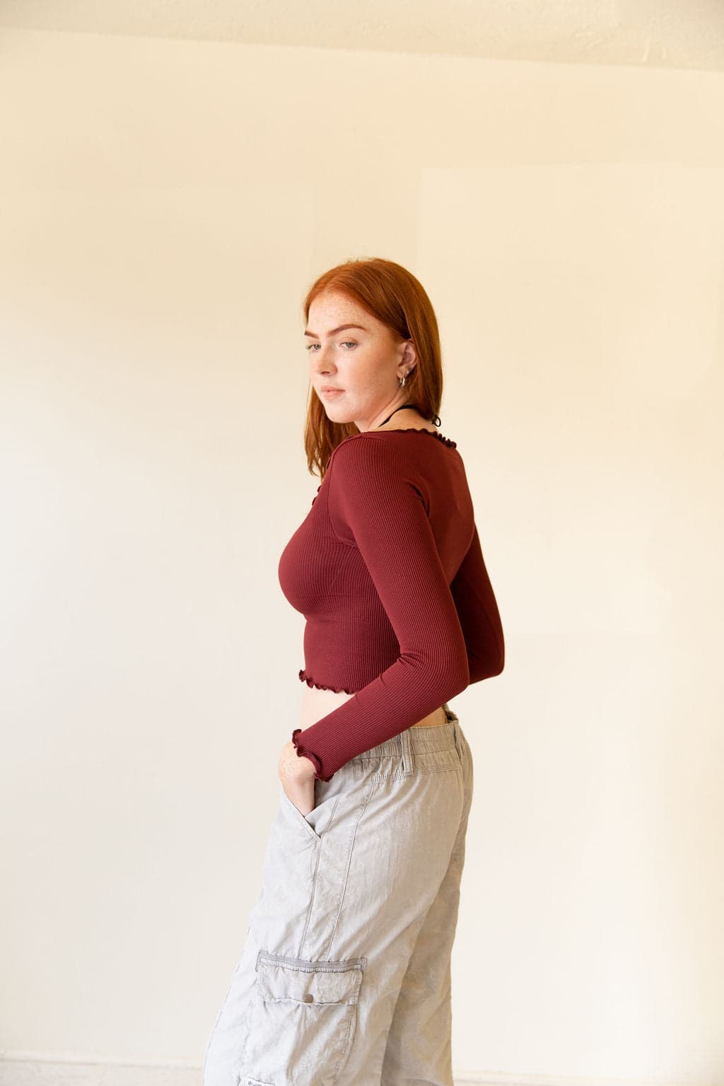 Elsie Long Sleeve Seamless Top