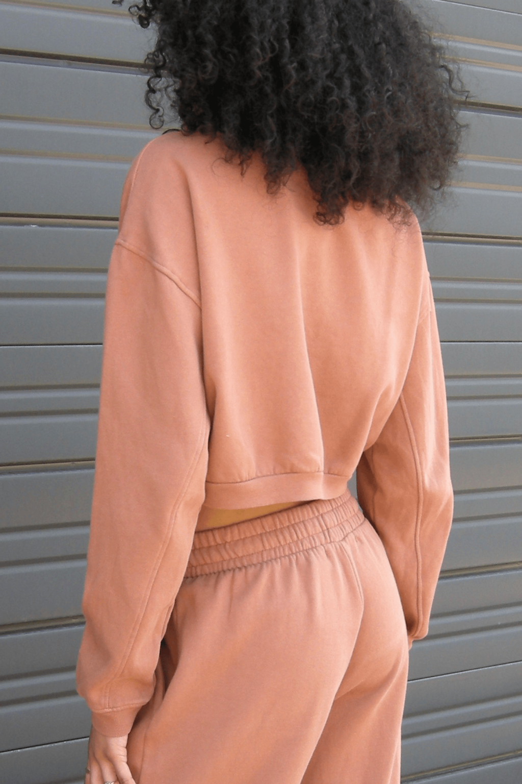 Basic Crop Sweatshirt