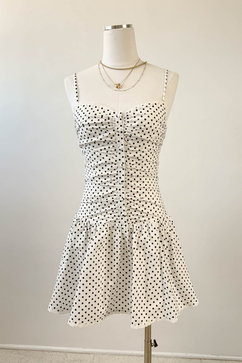 Swiss Dot Cami Dress