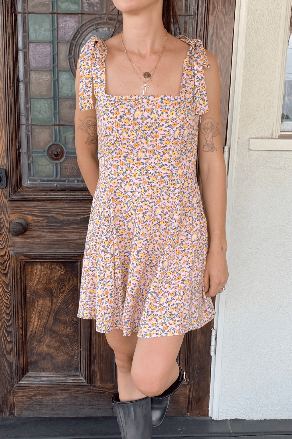 Floral Mini Dress