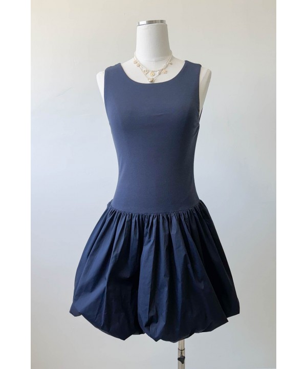 Sleeveless Balloon Dress