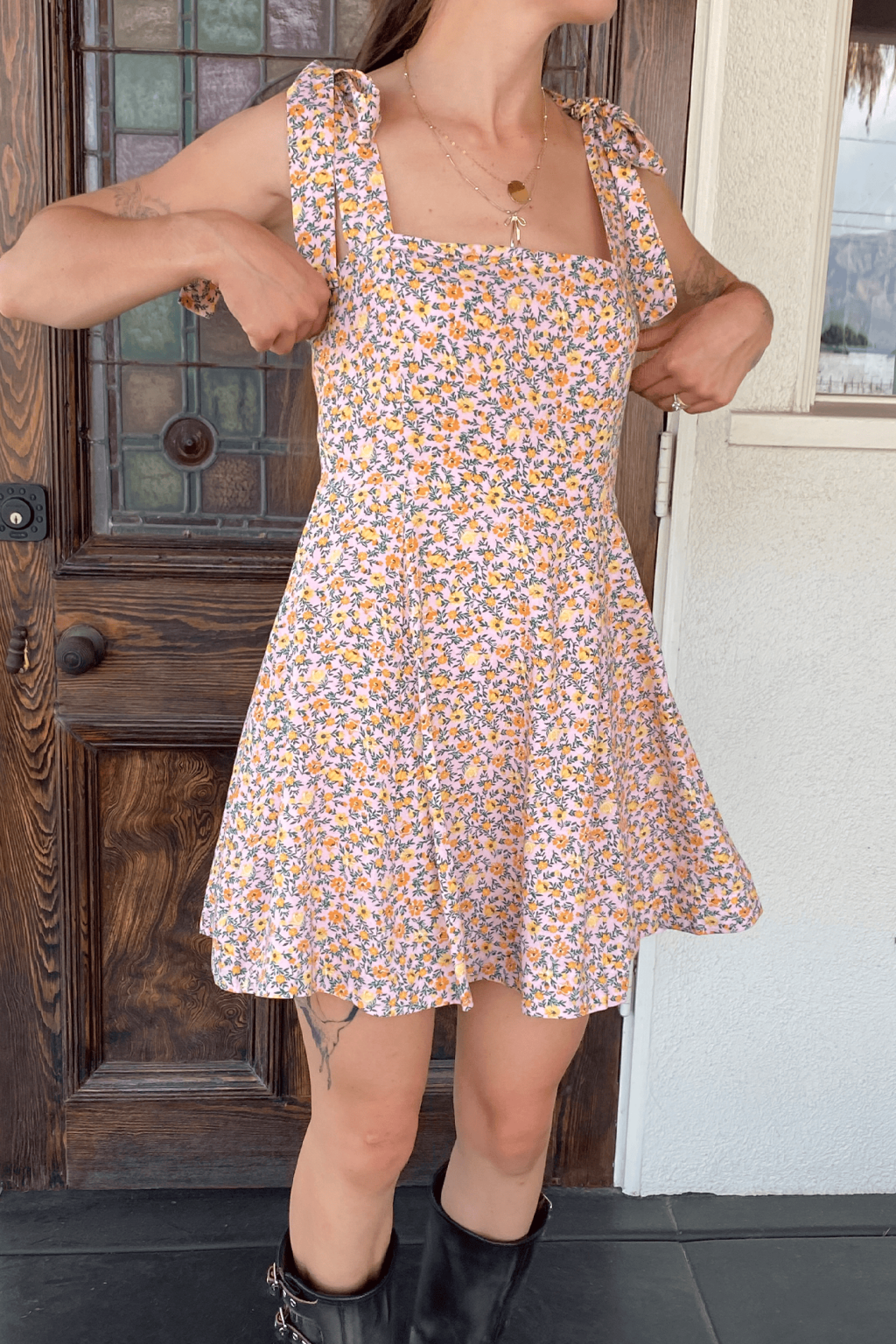 Floral Mini Dress
