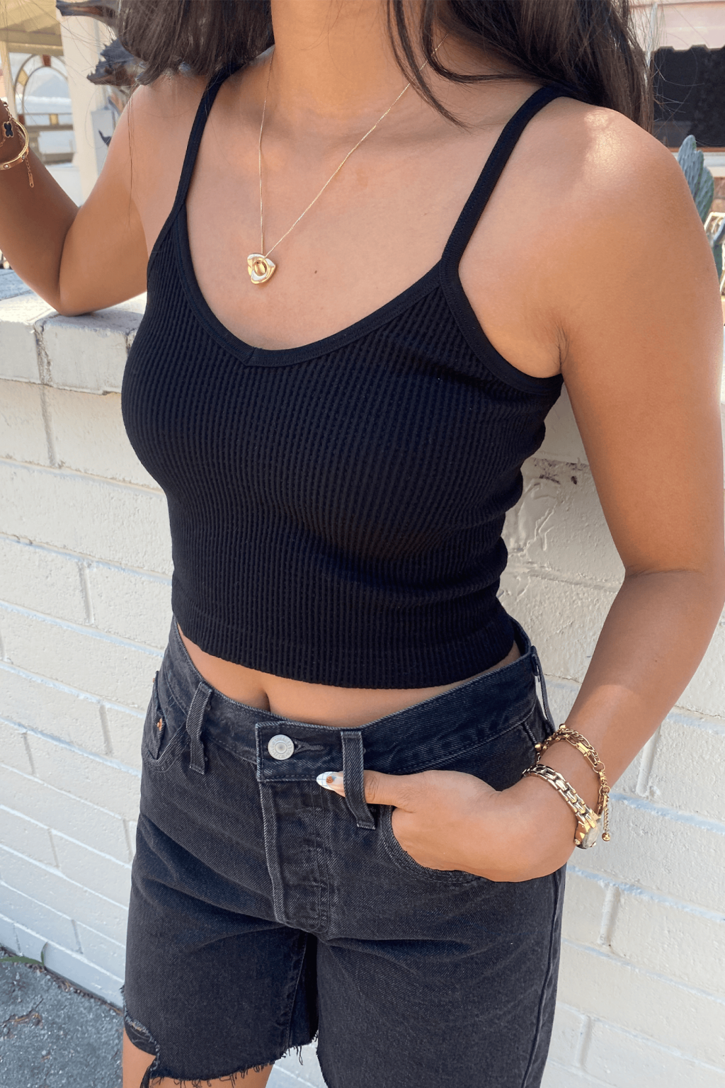 Ribbed Brami Top
