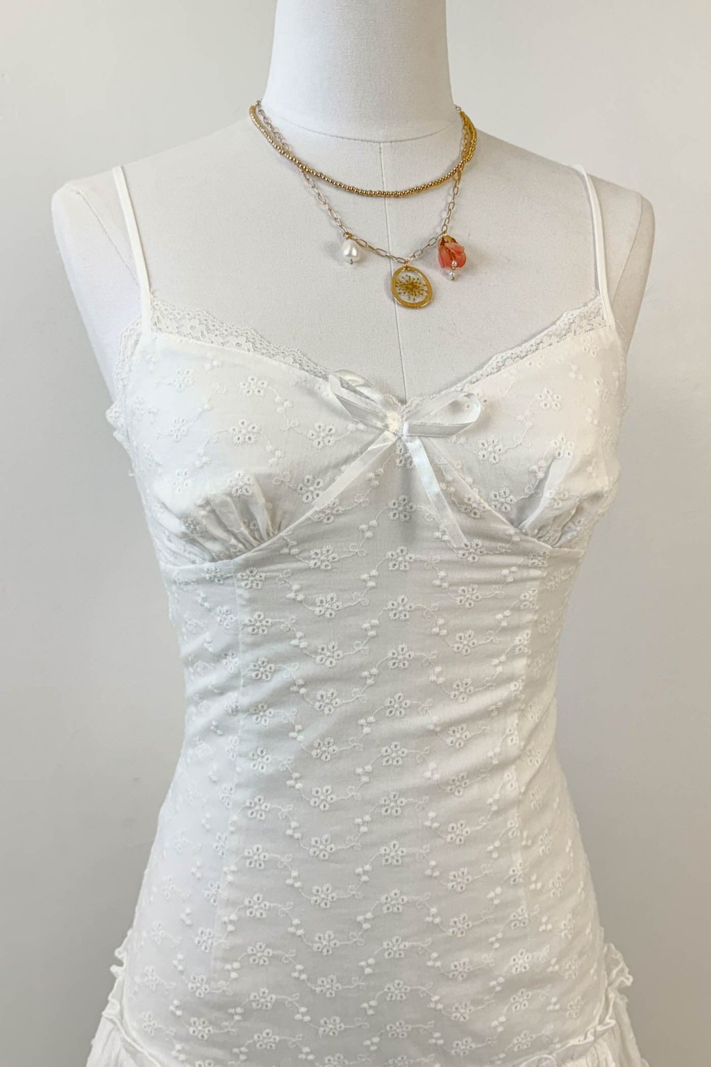 Mini Eyelet Dress